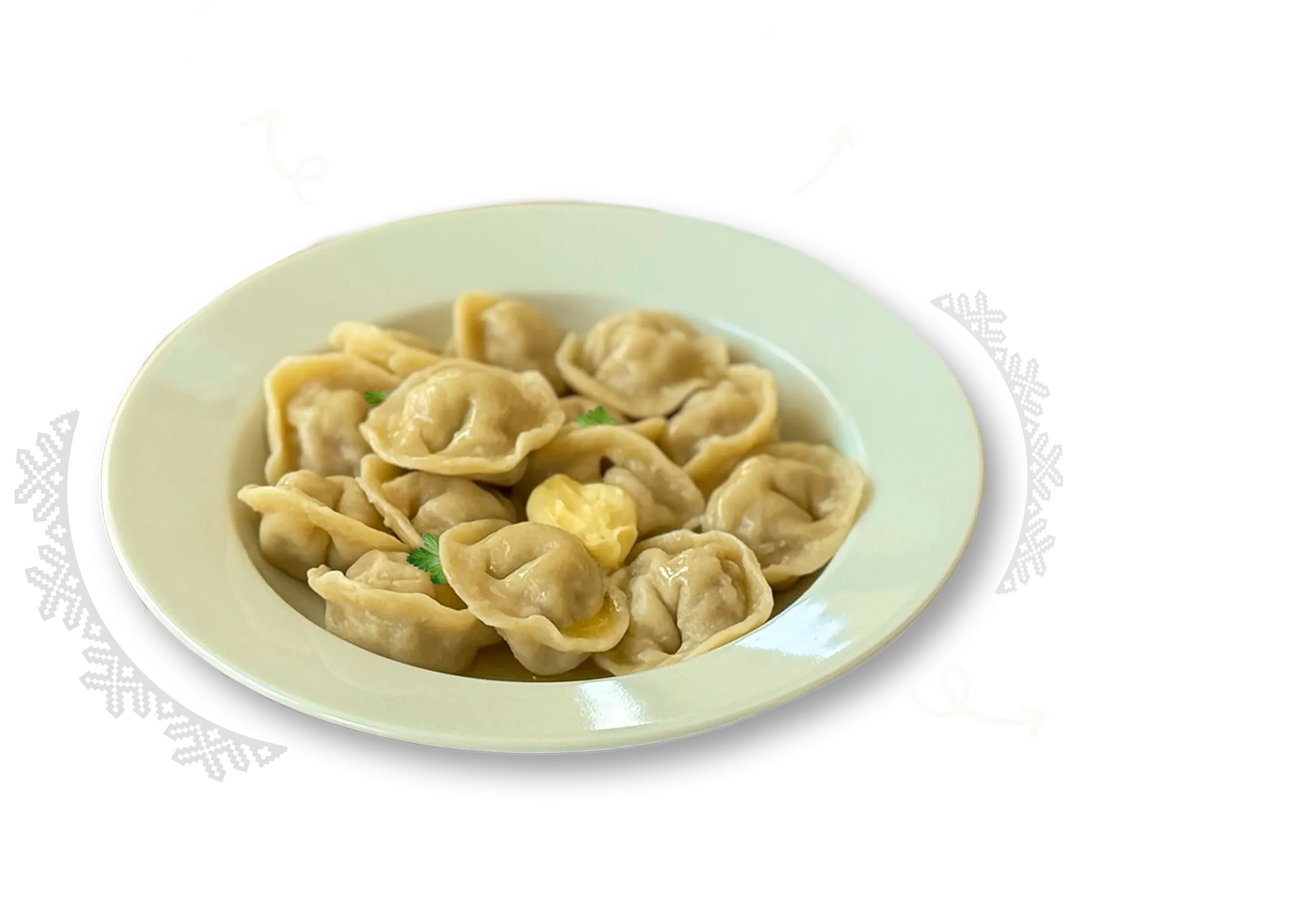Hero — FLOUR / CHICKEN / BUTTER